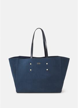 RELAXED LEATHER TOTE SUEDE - большая сумка