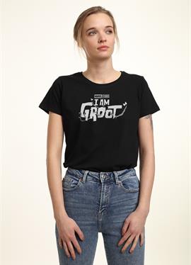I AM GROOT GROOT WHITE LOGO - футболка print