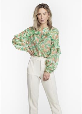Q17-07-301 - блузка рубашечного покроя