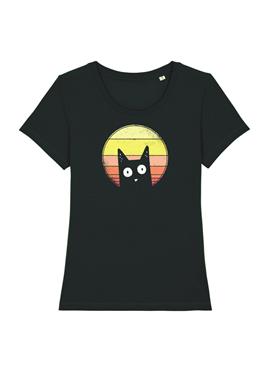SUNSET CAT - футболка print
