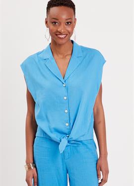 ZUM BINDEN - блузка рубашечного покроя