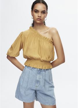 ONE SHOULDER CROP - блузка