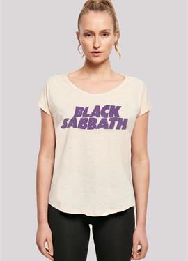BLACK SABBATH HEAVY METAL BAND WAVY DISTRESSED - футболка print