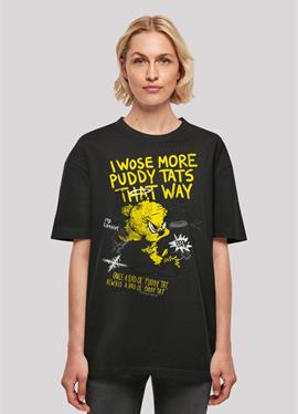 LOONEY TUNES TRICKFILM SERIE CARTOON TWEETY PIE MORE PUDDY TATS - футболка print