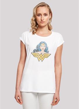 DC COMICS SUPERHELDEN WOMAN GAZE - футболка print