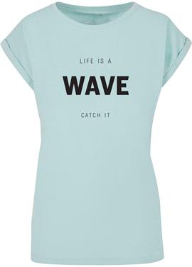 SUMMER - LIFE IS A WAVE - футболка print