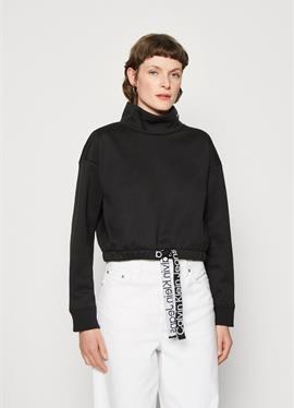 WAIST DRAWCORD ROLLNECK - толстовка