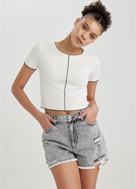 FITTED SET - джинсы шорты