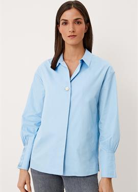 С PLISSEE DETAIL - блузка рубашечного покроя