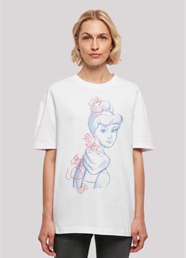DISNEY CINDERELLA MOUSE SKETCH - футболка print
