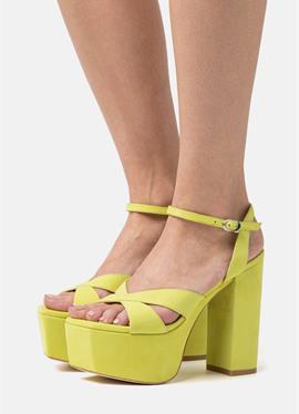 MIAMI SQUAREHIGH PLATFORM - сандалии на высоком каблуке