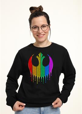 STAR WARS: CLASSIC RAINBOW SPARKLE REBEL DRIP - толстовка