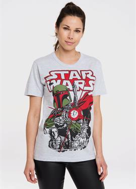 STAR WARS BOBA FETT - футболка print
