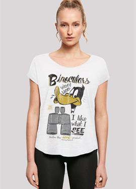 LOONEY TUNES DAFFY DUCK BINOCULARS VINTAGE - футболка print