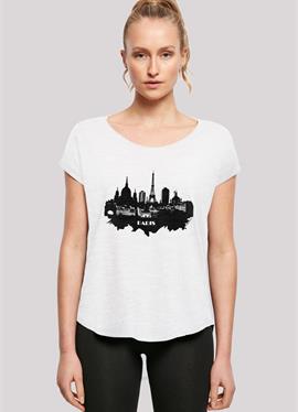 PARIS SKYLINE LONG - футболка print