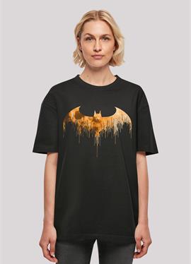 BATMAN SUPERHELD COMIC ARKHAM KNIGHT HALLOWEEN MOON LOGO - футболка print