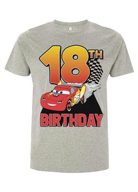 CARS 2 LIGHTNING BIRTHDAY 18 - футболка print