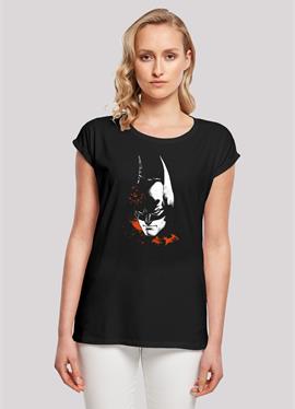 DC COMICS BATMAN ARKHAM KNIGHT BATS FACE - футболка print