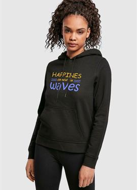 SUMMER - HAPPINES COMES в WAVES BASIC - пуловер с капюшоном