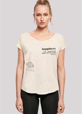 HAPPINESS LONG - футболка print