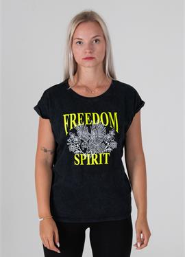 CLASSIC ROLL UP FREEDOM SPIRIT - футболка print