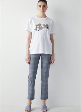 Стандартный крой CREW-NECK WITH VISUAL PRINT - футболка print
