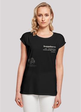 HAPPINESS шорты SLEEVE - футболка print