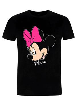 DISNEY CLASSIC MICKEY MINNIE BIG FACE - футболка print