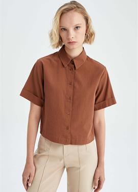 CROPPED FIT - блузка рубашечного покроя