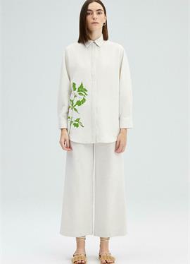 FLORAL PRINTED - блузка рубашечного покроя