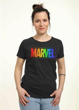 MARVEL OTHER RAINBOW MARVEL - футболка print