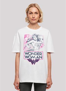 DC COMICS SUPERHELDEN ACTION - футболка print