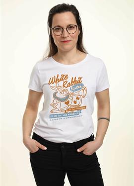 DISNEY CLASSICS ALICE в WONDERLAND RABBIT - футболка print