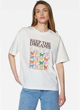 KURZARM KEEP THE DREAMS GRAPHI - футболка print