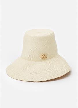 MONOGRAM EMBELLISHED WIDE BRIM HAT - шляпа