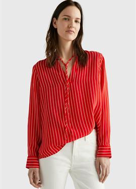 STRIPE V-NECK стандартный крой - блузка