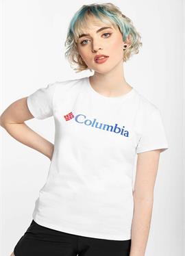 COLUMBIA Z KRÓTKIM RĘKAWEM SUN TREK SS GRAPHIC TEE - футболка print