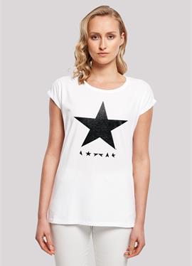DAVID BOWIE STAR LOGO - футболка print