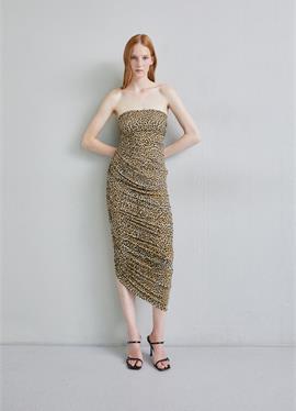 STRAPLESS DIANA GOWN - платье из джерси