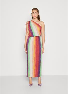 RAINBOW ANTIGUA PLISSE DRESS - платье из джерси