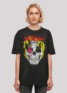 SABRINA ADVENTURES OF SABRINA BOYS ICON SKULL - футболка print