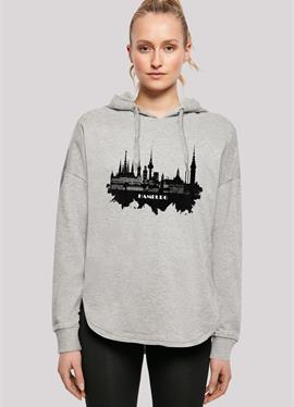 CITIES COLLECTION - HAMBURG SKYLINE - пуловер с капюшоном