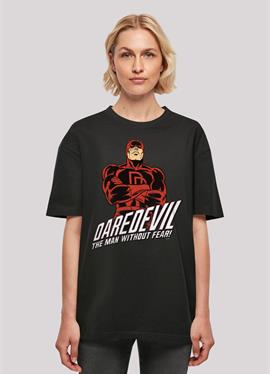 MARVEL DAREDEVIL SLOGAN - футболка print