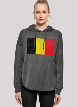 BELGIEN FLAGGE - пуловер с капюшоном