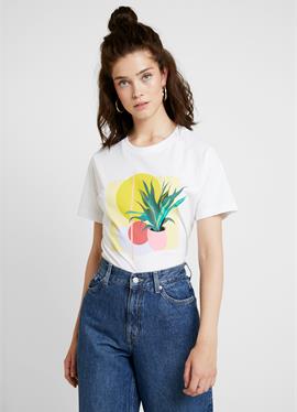 LADIES PLANT ART TEE - футболка print