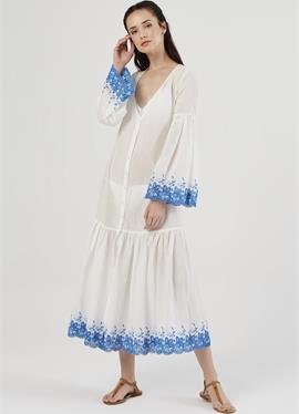 EMBROIDERY кимоно - макси-платье
