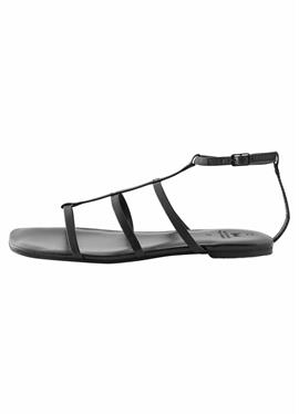 FOREVER COMFORTÂ® LEATHER SIMPLE GLADIATOR FLAT SANDALS - сандалии с ремешком