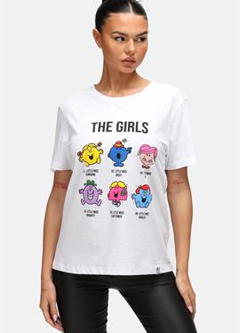 MR MEN LITTLE MISS THE GIRLS SLUB   - футболка print