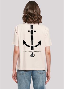 NORTH ANCHOR KNUT & JAN HAMBURG - футболка print