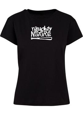 NAUGHTY BY NATURE LOGO BOX TEE - футболка print